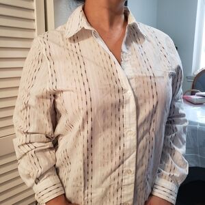 Alfred Dunner women blouse, size 12.